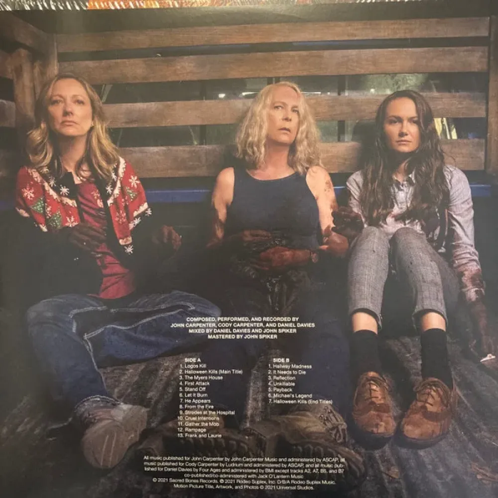 OST Halloween Kills - John Carpenter & Daniel Davies - Coloured LP