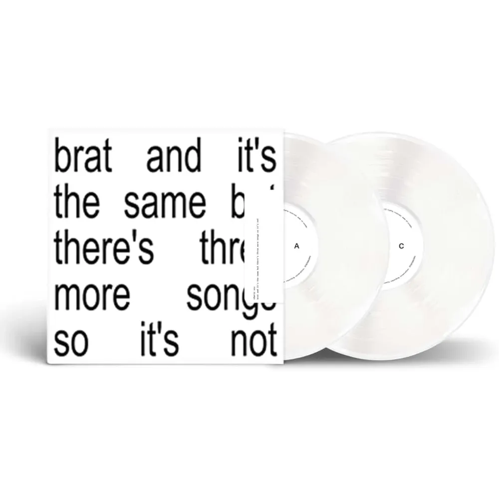 Charli XCX – Brat And It's The Same But There's Three More Songs So It's Not (Coloured White) 2LP