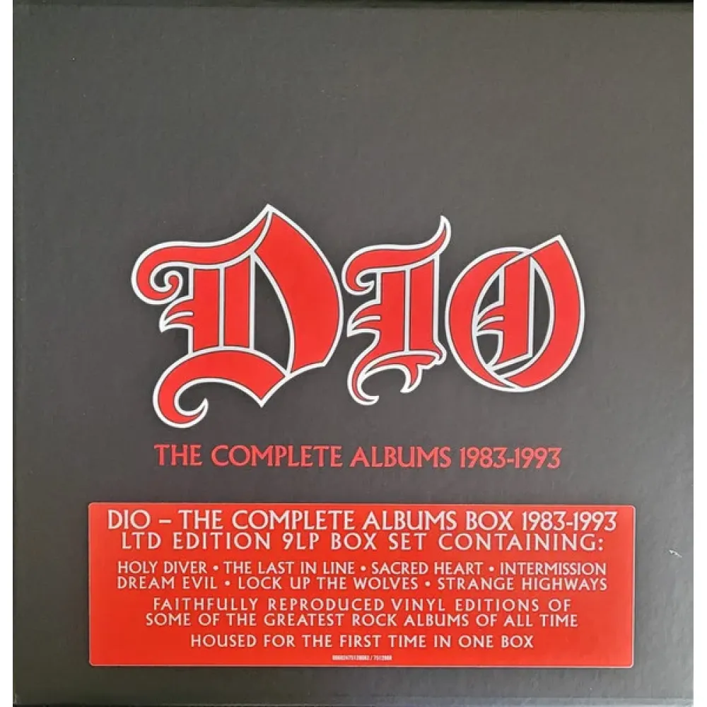 Dio - The Complete Albums 1983-1993 - Box - 9LP