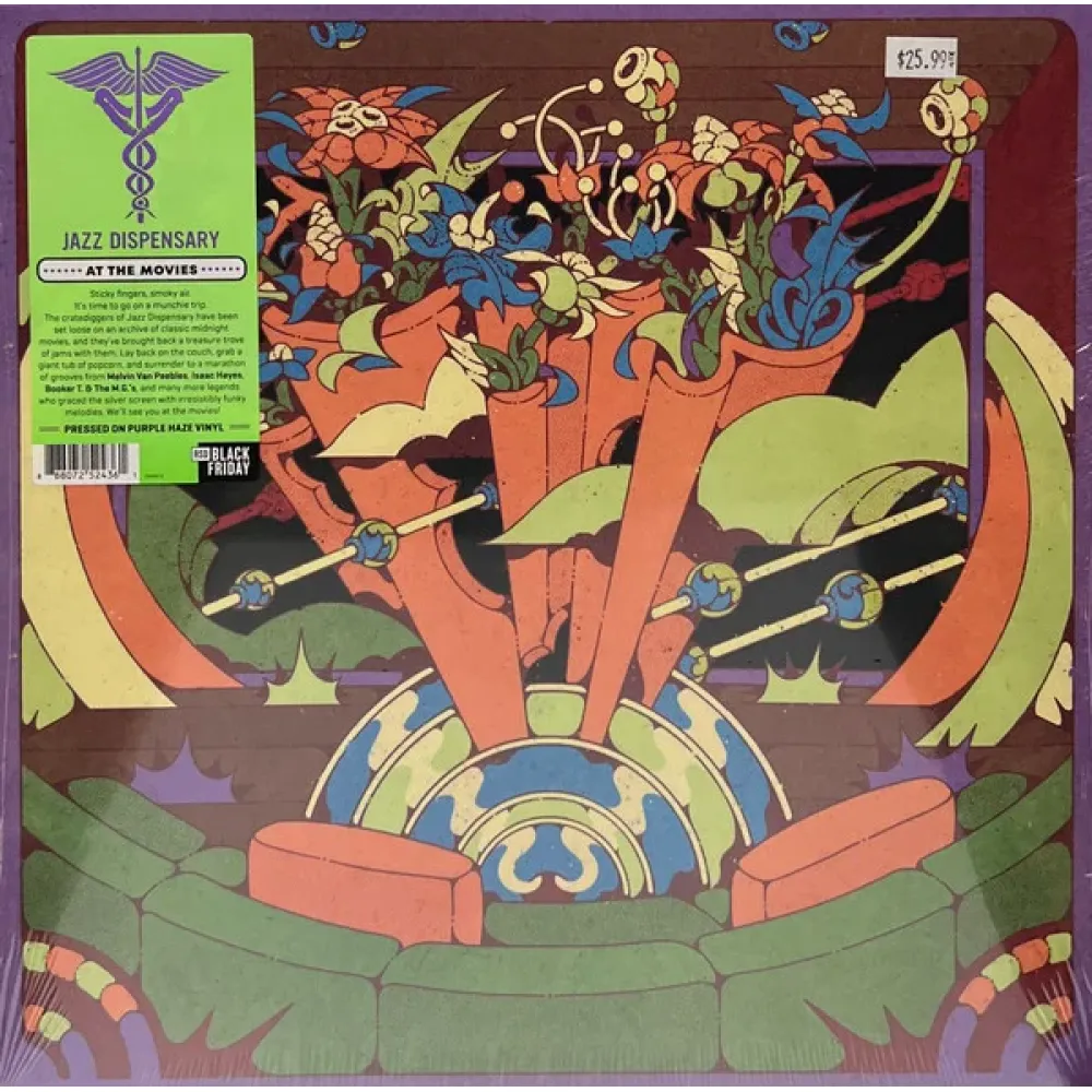 Various – Jazz Dispensary: At The Movies (Coloured Purple) LP