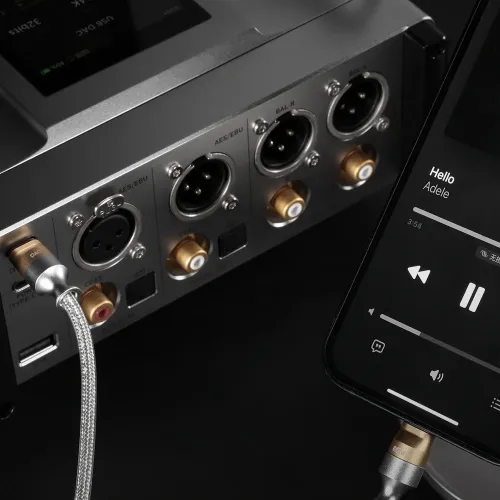 ddHiFi MFi05 M2 Silver 0.09m