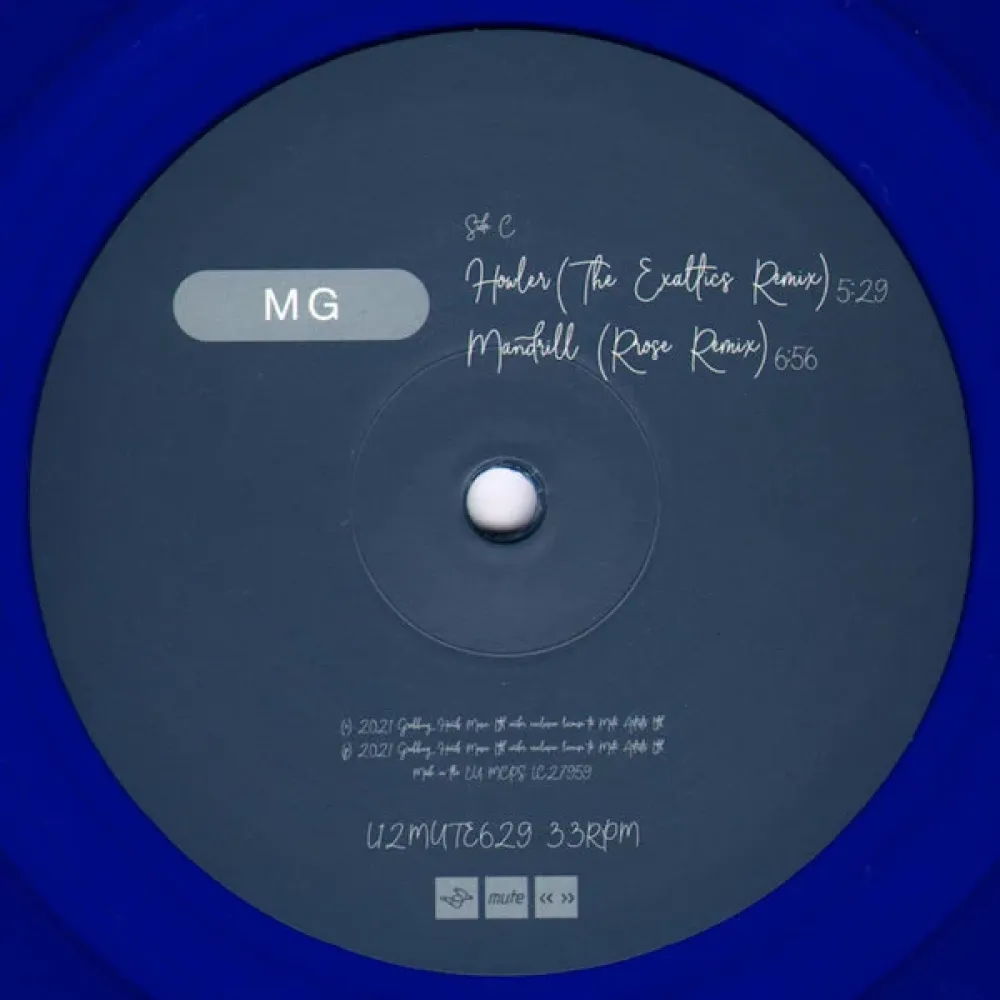 Martin Gore – The Third Chimpanzee Remixed - Coloured Orange&Blue LP