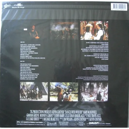 John Barry - Dances With Wolves (Original Motion Picture Soundtrack) - LP