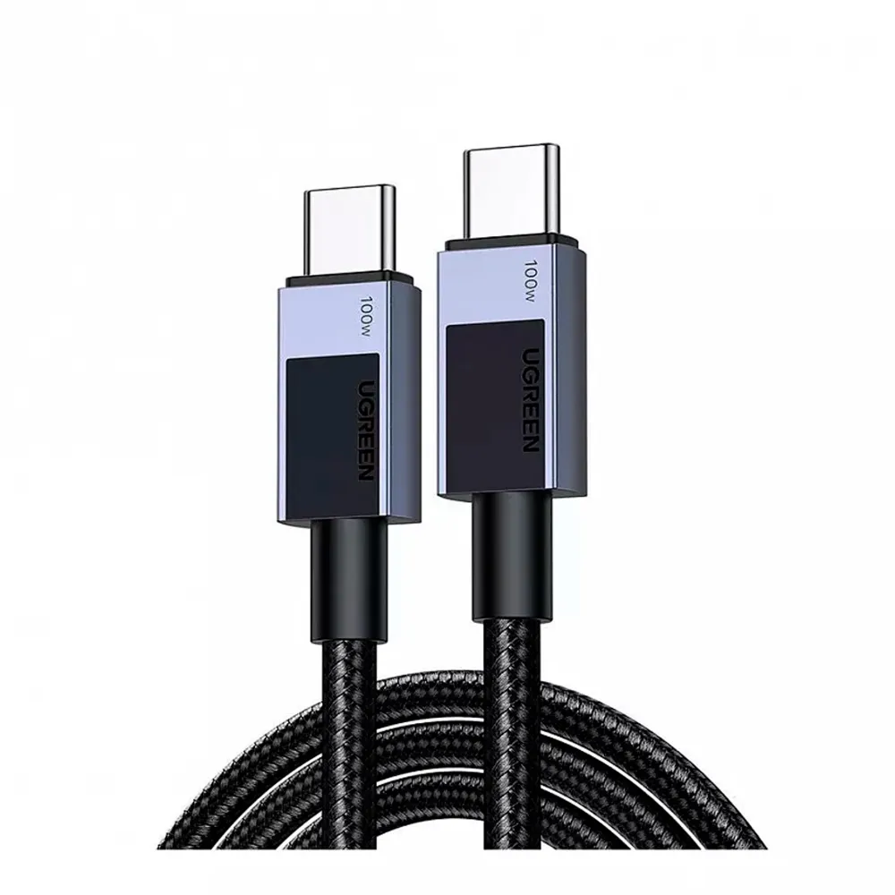 UGREEN L512 Black/Grey USB-C/USB-C 0.5m