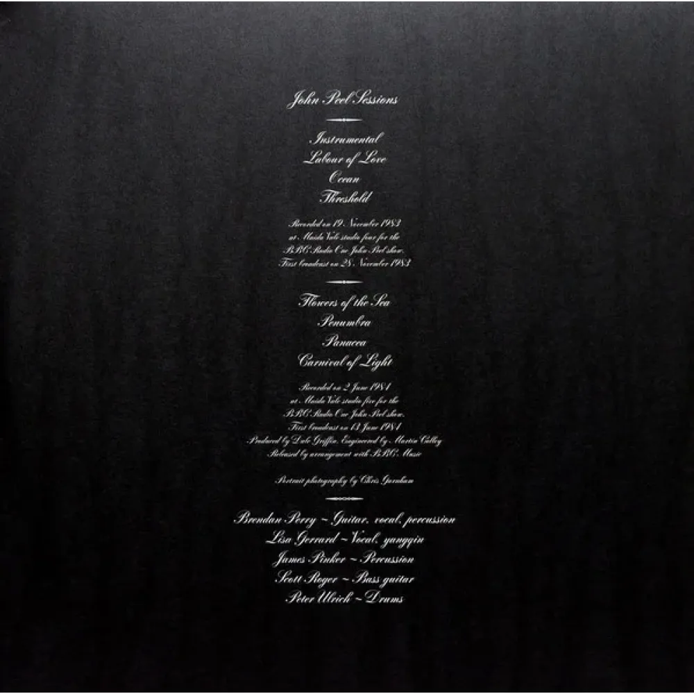 Dead Can Dance - Garden Of The Arcane Delights • The John Peel Sessions