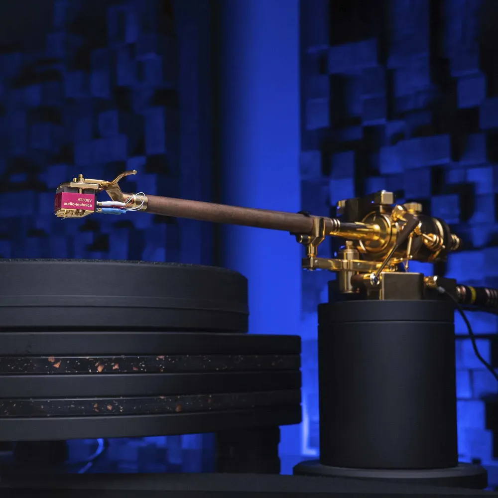 Auris Bayadere 5 Black Hawk 24k Gold Tonearm Black/Gold