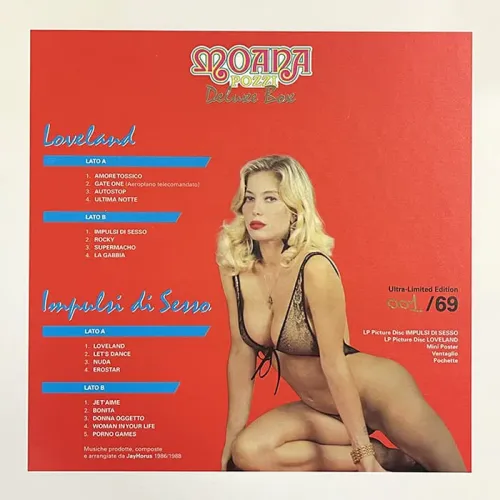Moana Pozzi - Deluxe Box - 2LP