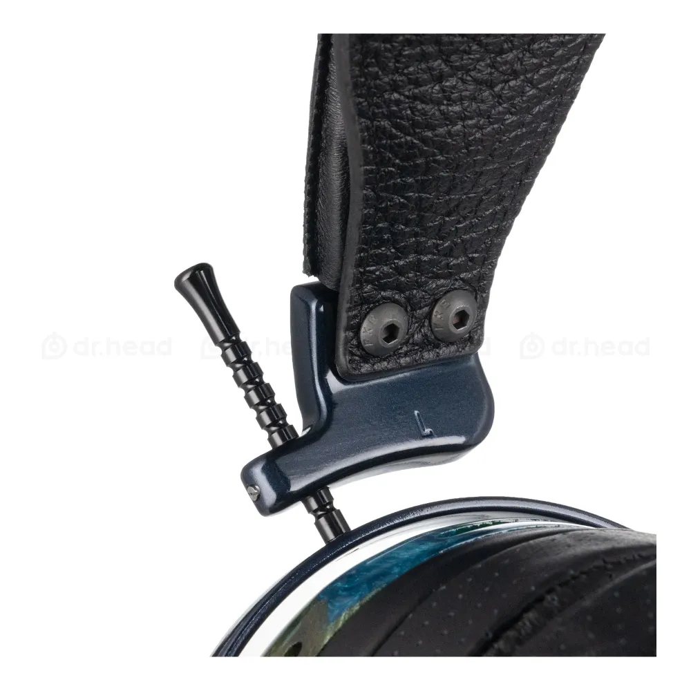 ZMF Atrium LTD Green Ish Leather 4-pin xlr ofc cable + 6.35mm