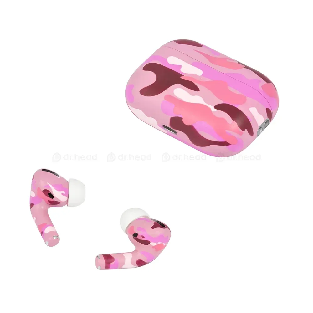 Apple AirPods Pro 2nd gen with MagSafe USB-C (2023) Pink Camo Matte