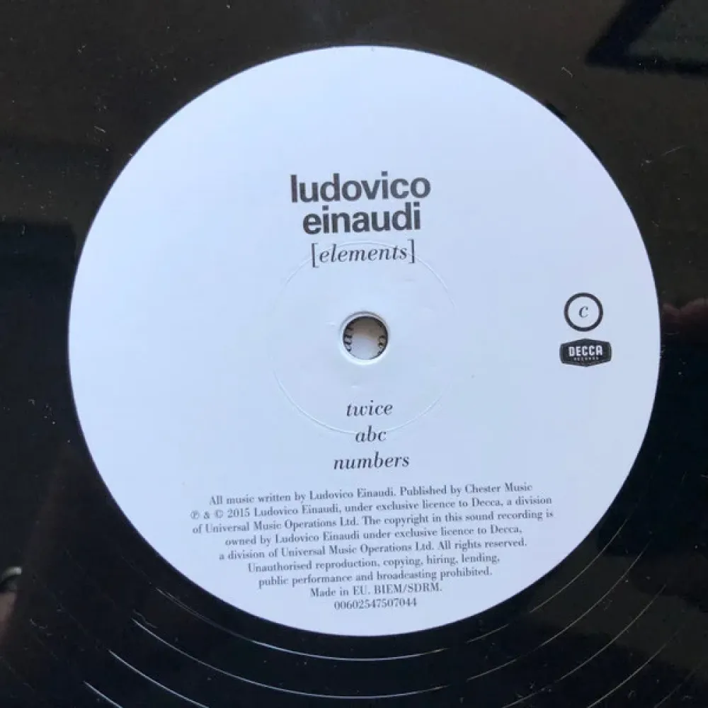 Ludovico Einaudi - Elements LP