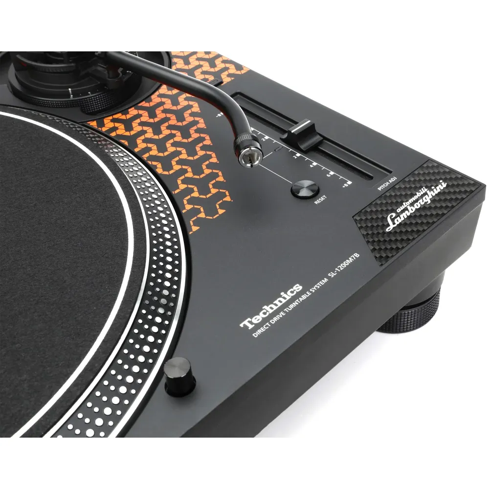 Technics SL-1200M7PED Lamborghini Orange