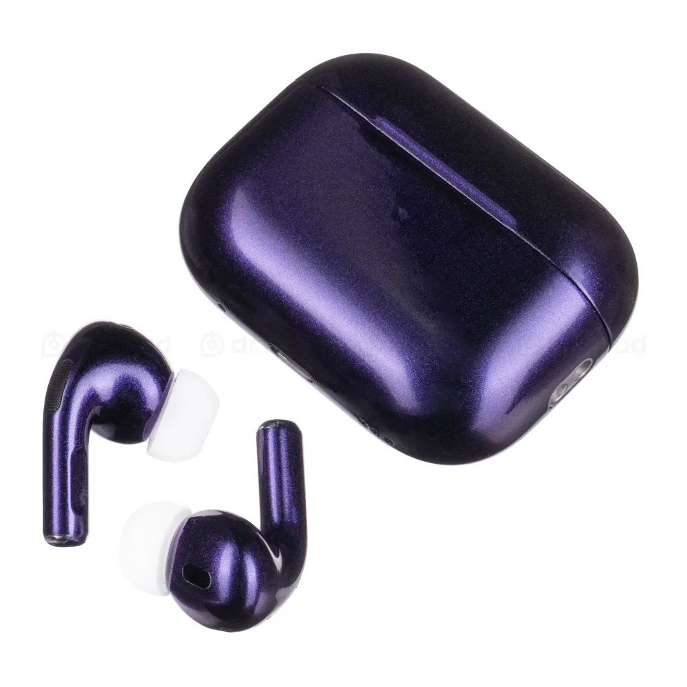 Apple AirPods Pro 2nd gen with MagSafe USB-C (2023) Illusion Aquamarine Violet Total Gloss