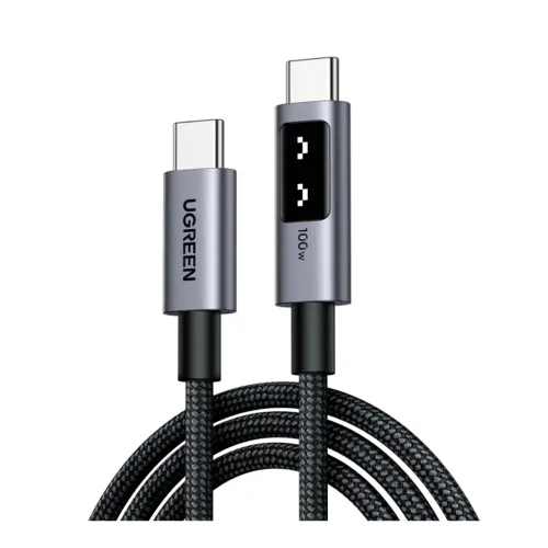 UGREEN L509 Black/Grey USB-C/USB-C Robot 3m