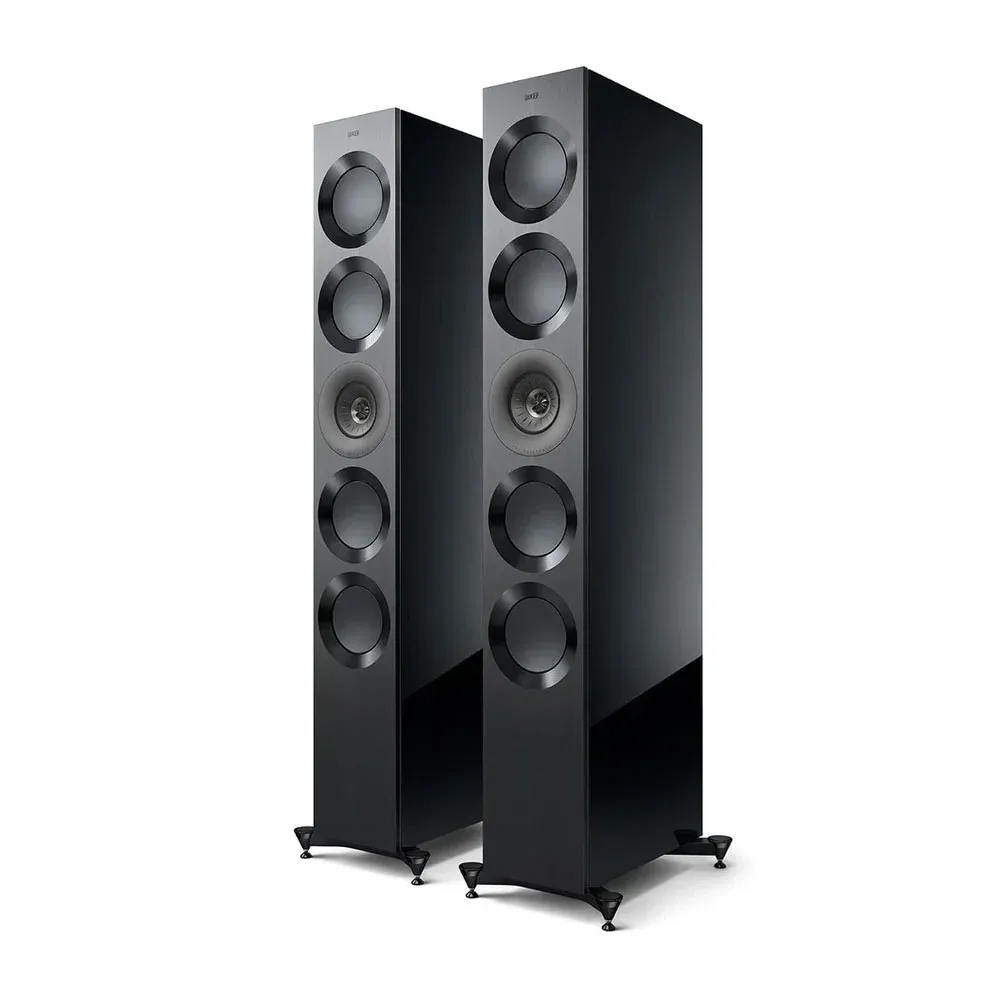 KEF Reference 5 Meta High Gloss Black Grey