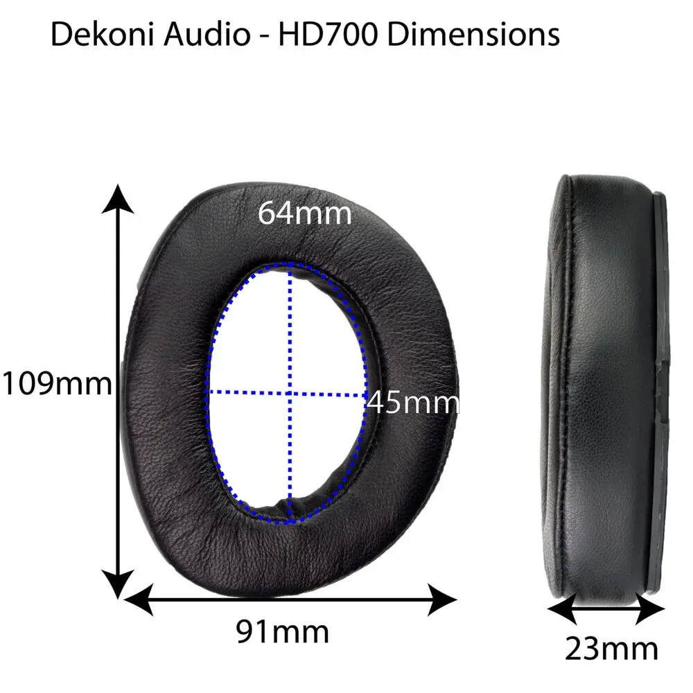 Dekoni Audio Fenestrated Sheepskin Ear Pad Set for Sennheiser HD700