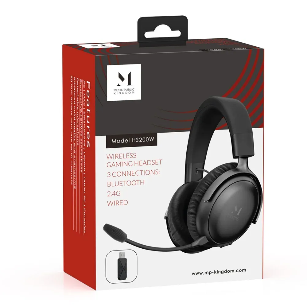 Music Public Kingdom HS200W Black