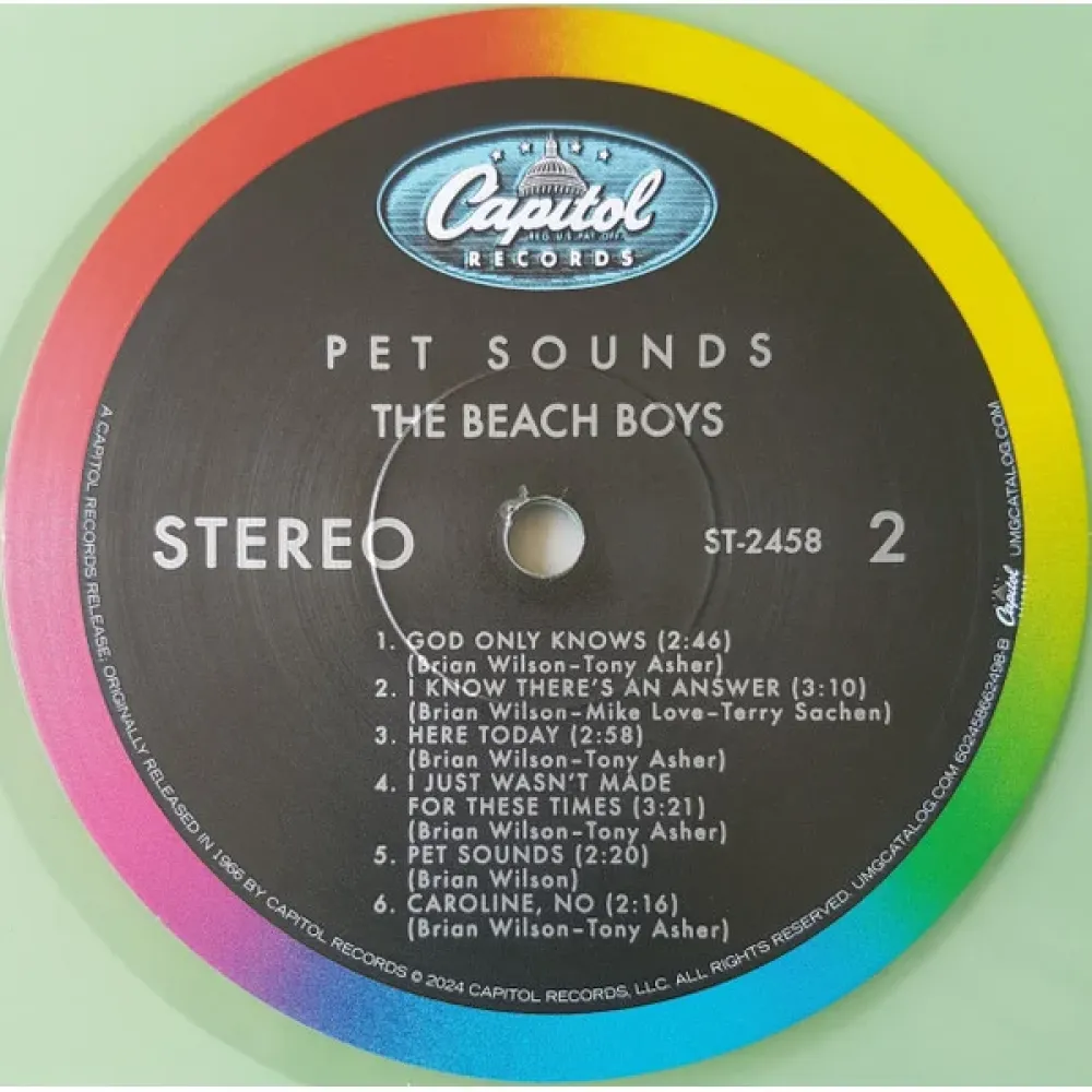 Beach Boys - The Pet Sounds (coloured) LP