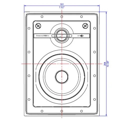 Bowers & Wilkins CWM652 White