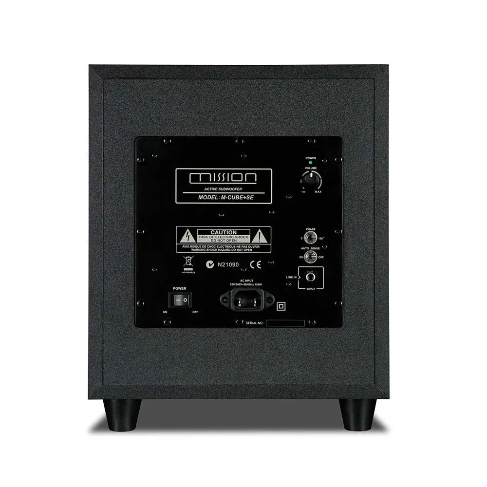Mission M-Cube + SE 5.1 System Black