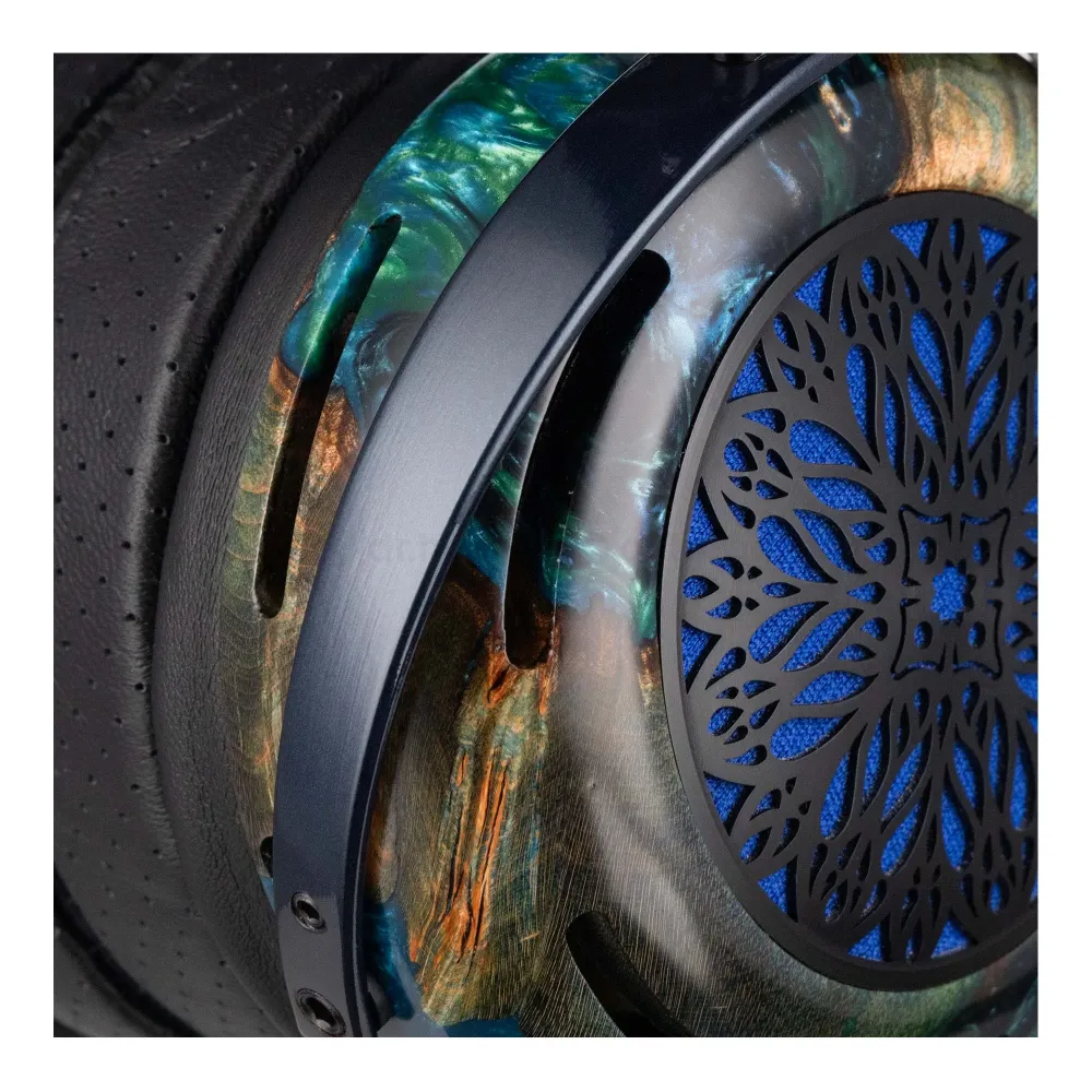 ZMF Atrium LTD Green Ish Leather 4-pin xlr ofc cable + 6.35mm