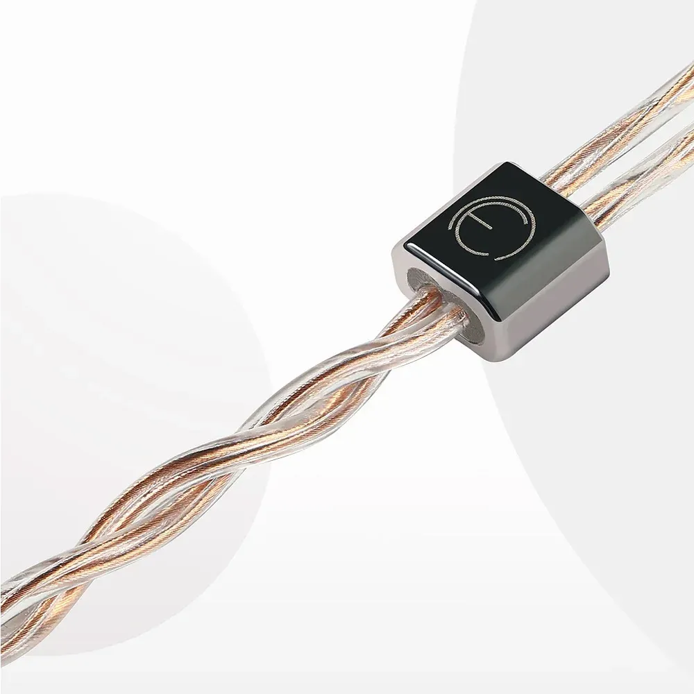 OEAudio 2DualCDC Lightning - MMCX Transparent