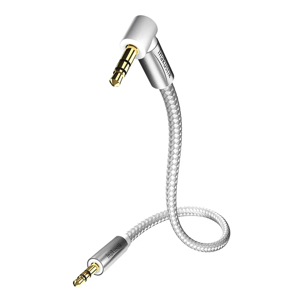 Inakustik Premium MP3 Audio Cable 3.5 Phone 90°, 0.5m