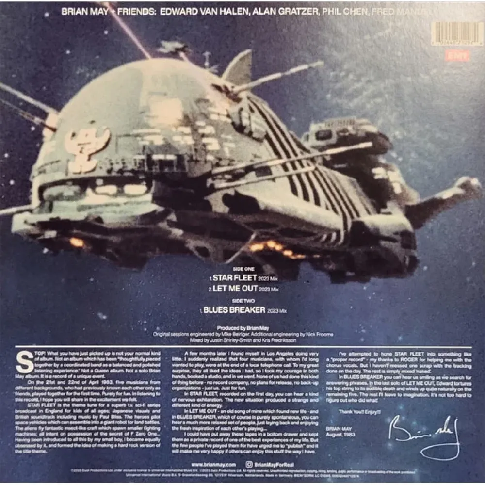 Brian May + Friends – Star Fleet Project LP