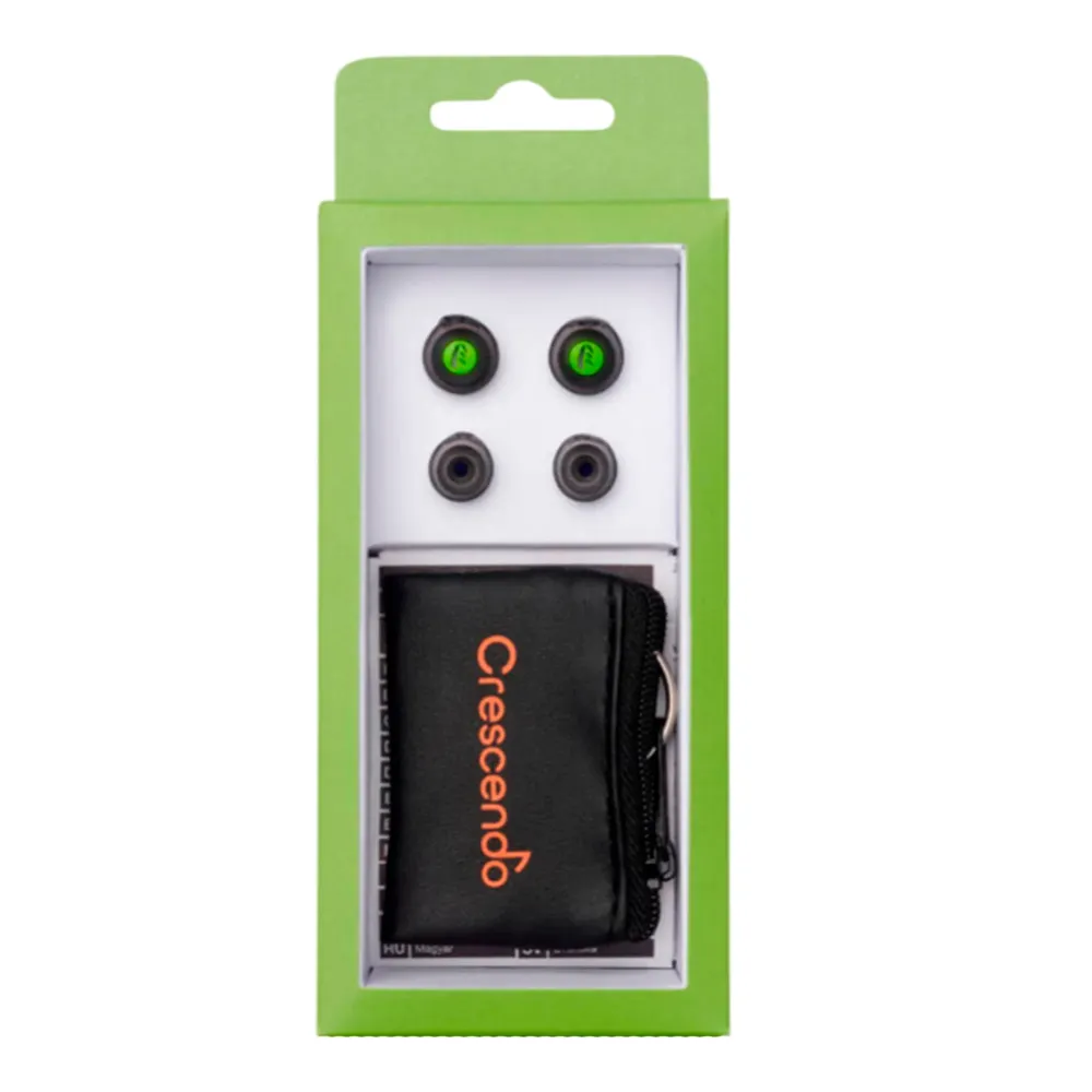 Dynamic Ear Company Crescendo Kids Eco Box Green