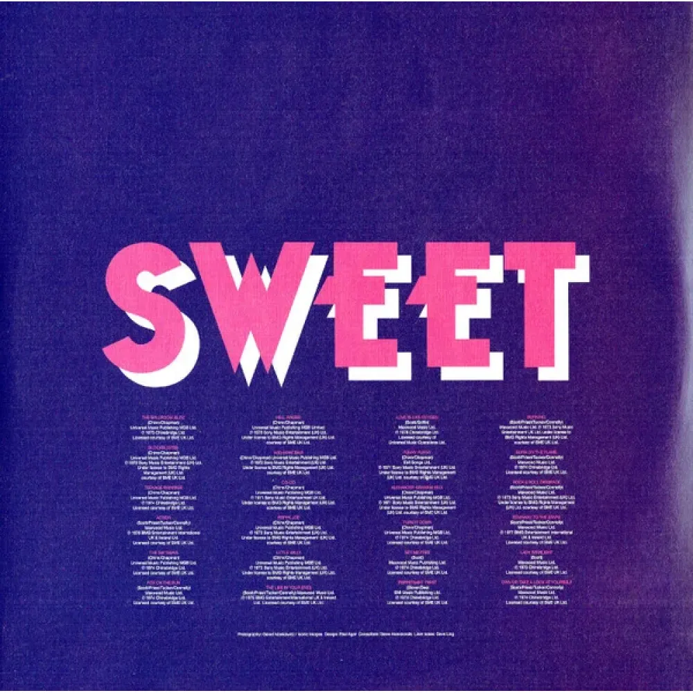 Sweet – Greatest Hitz 1969-1978 (Coloured Grape) LP
