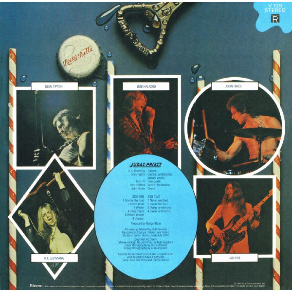 Judas Priest – Rocka Rolla - Red Translucent LP