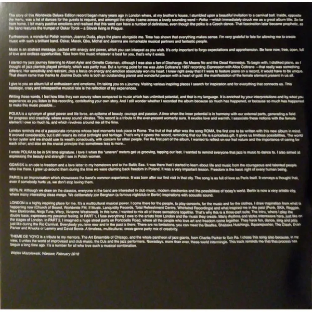 Wojtek Mazolewski Quintet - Polka 2LP