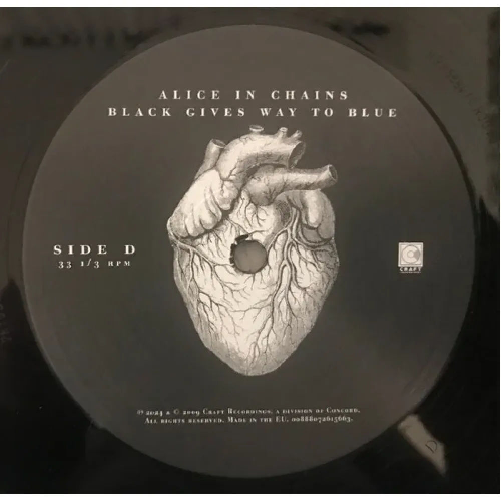 Alice In Chains Black Gives Way To Blue LP