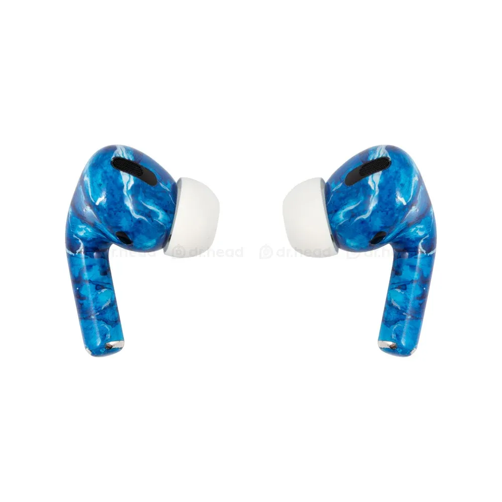 Apple AirPods Pro 2nd gen with MagSafe USB-C (2023) Blue Marble Gloss