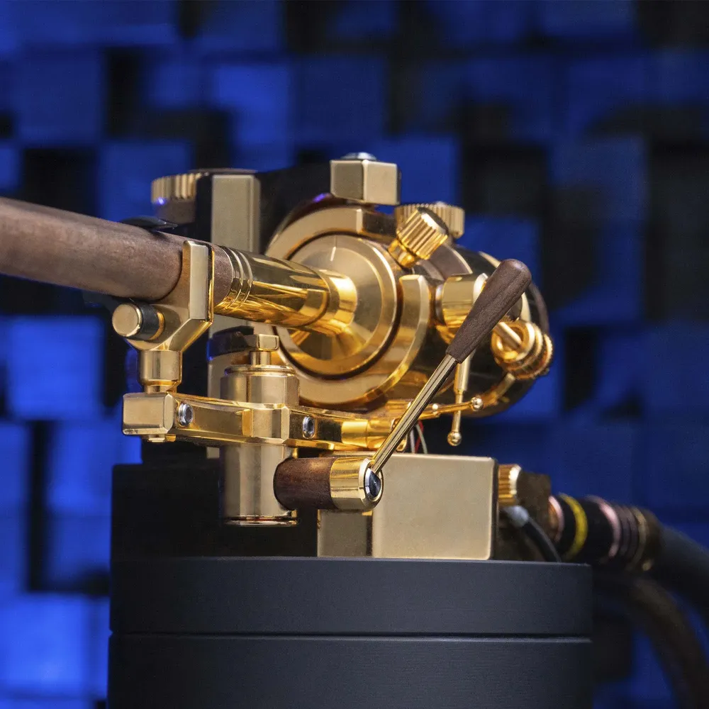 Auris Bayadere 5 Black Hawk 24k Gold Tonearm Black/Gold