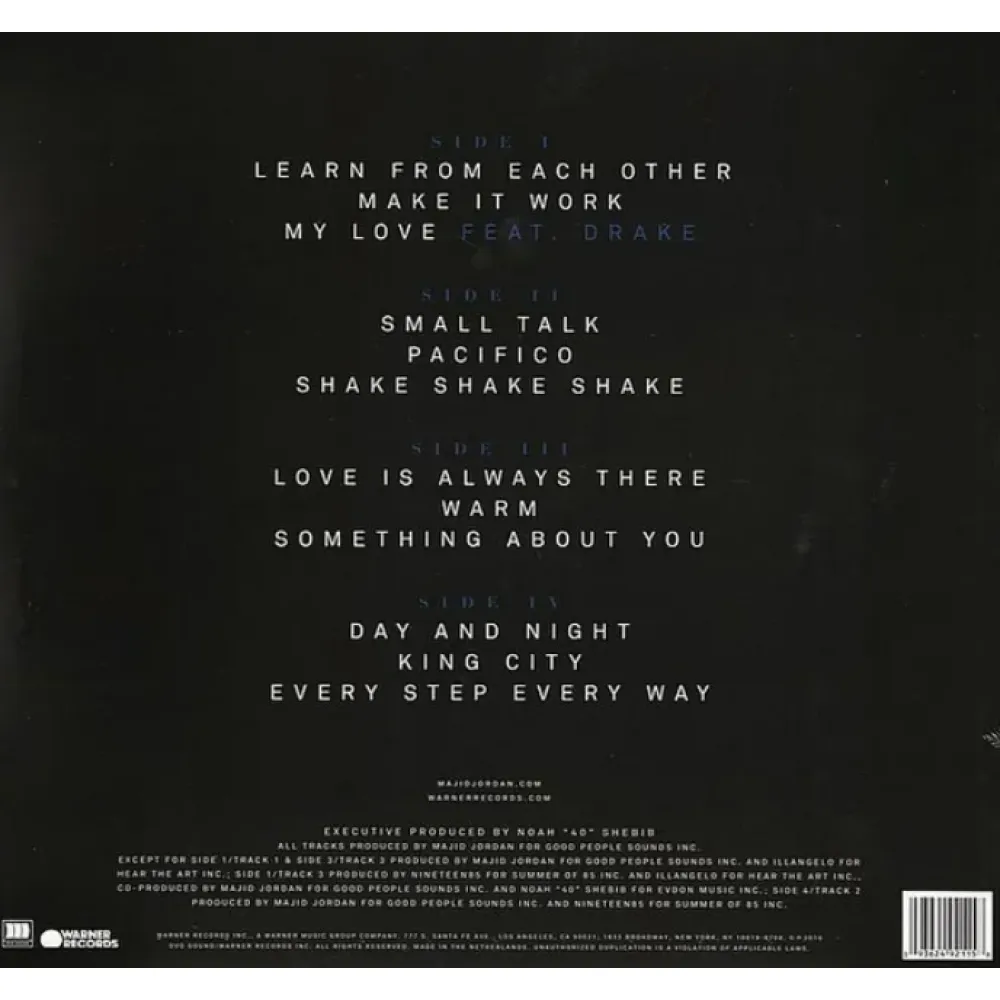 Majid Jordan – Majid Jordan LP