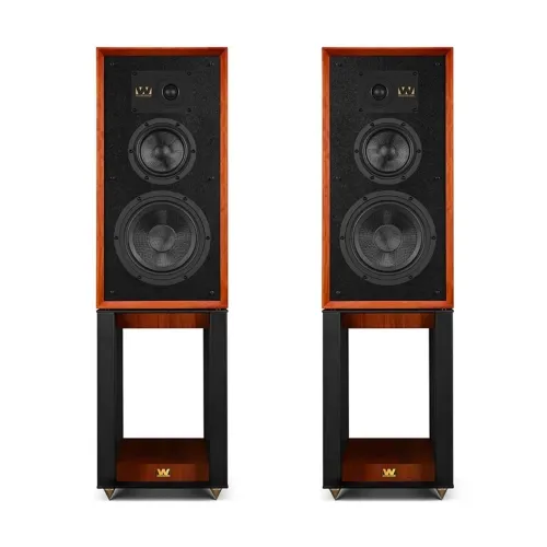 Wharfedale Super Linton (with stand) Mahogany Red