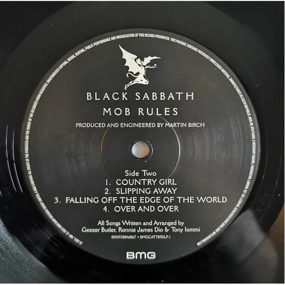 Black Sabbath – Mob Rules LP