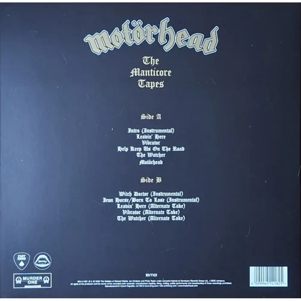Motorhead – The Manticore Tapes - LP