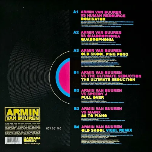 Armin van Buuren – Old Skool - Magenta LP