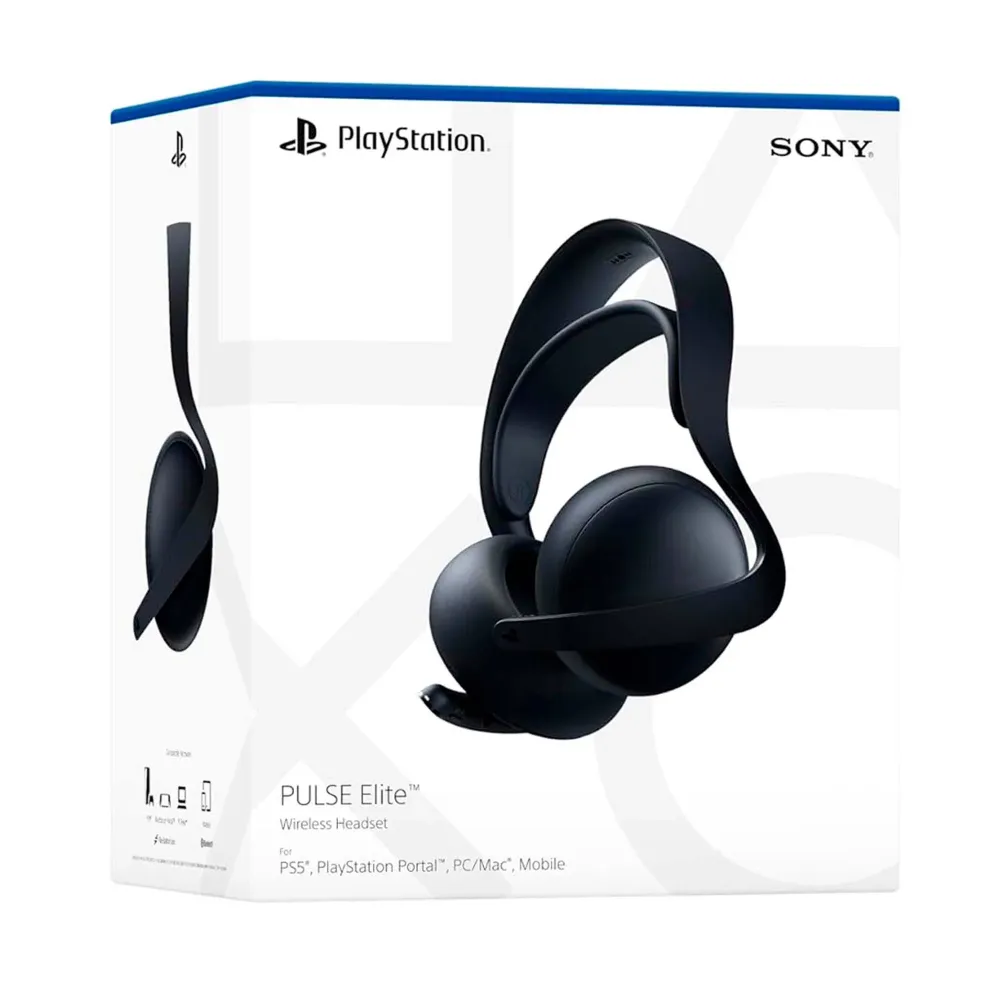 Sony PULSE Elite Wireless Headset Midnight Black