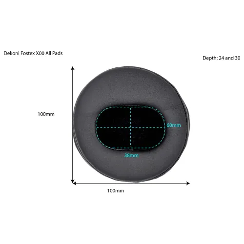 Dekoni Audio Elite Hybrid Ear Pad Set for Fostex TH-X00