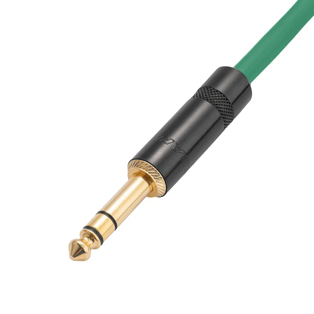 HeadMade Pro XLR-M - 6.3mm stereo Green 3m