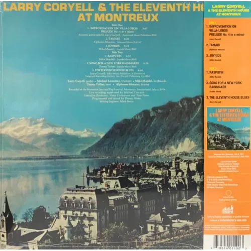 Larry Coryell & The Eleventh House – At Montreux (Red & Yellow Split) LP