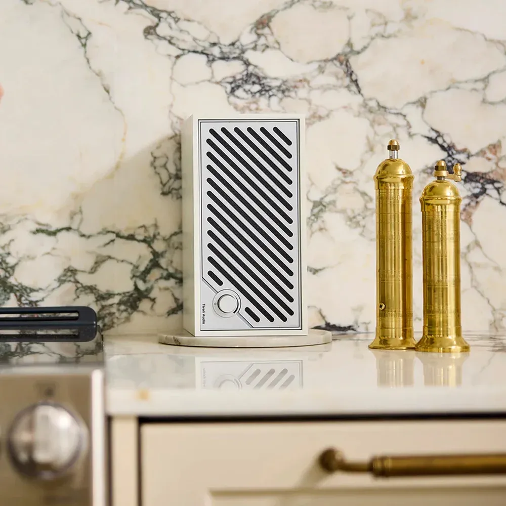 Tivoli Model Two Digital White Silver