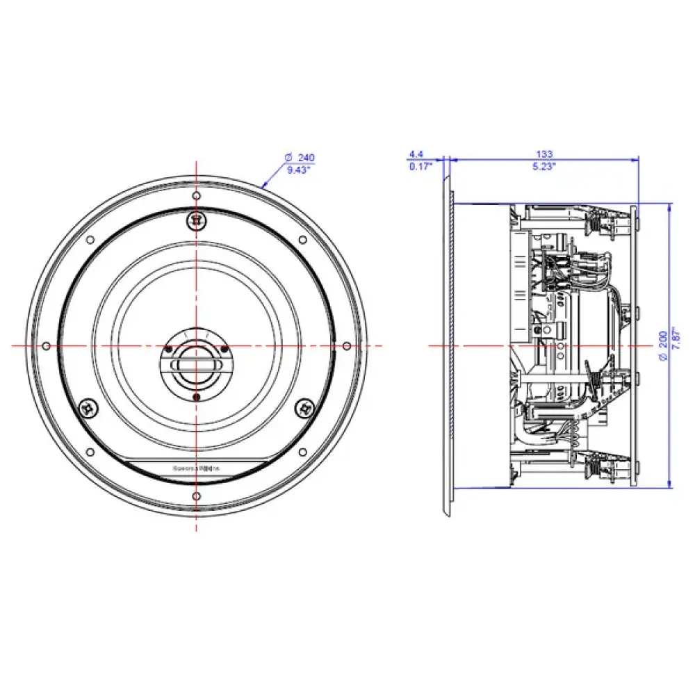 Bowers & Wilkins CCM665 White