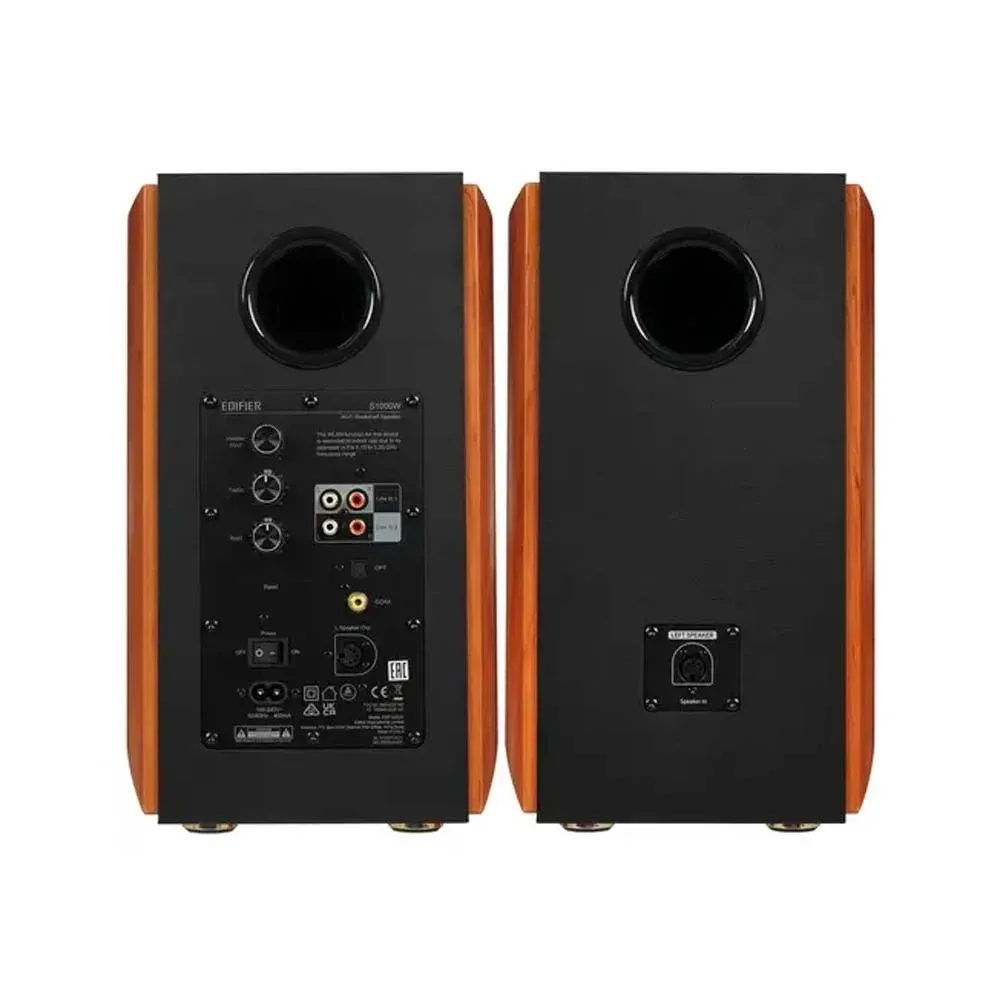 Phaze Audio Diana Walnut + Edifier S1000W Brown