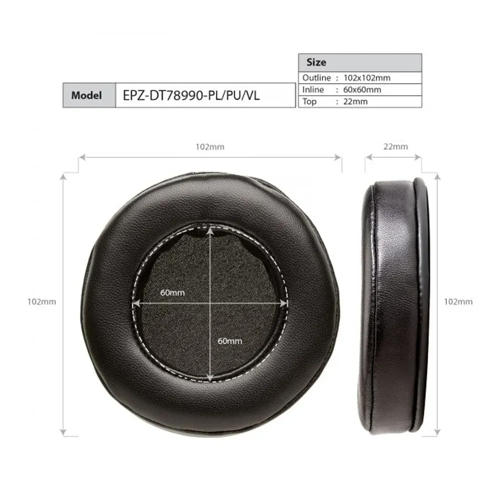 Dekoni Audio Standard for Beyerdynamic DT770, DT880, DT990