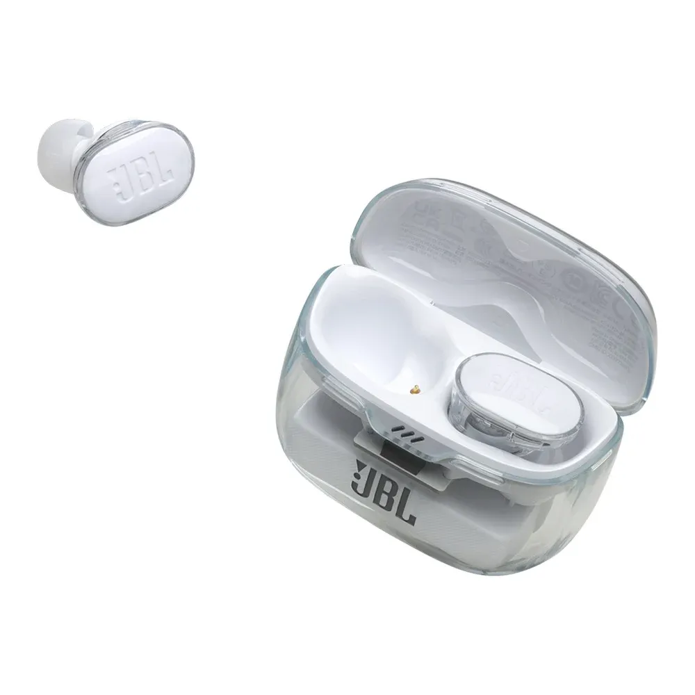 JBL Tune Buds Ghost White