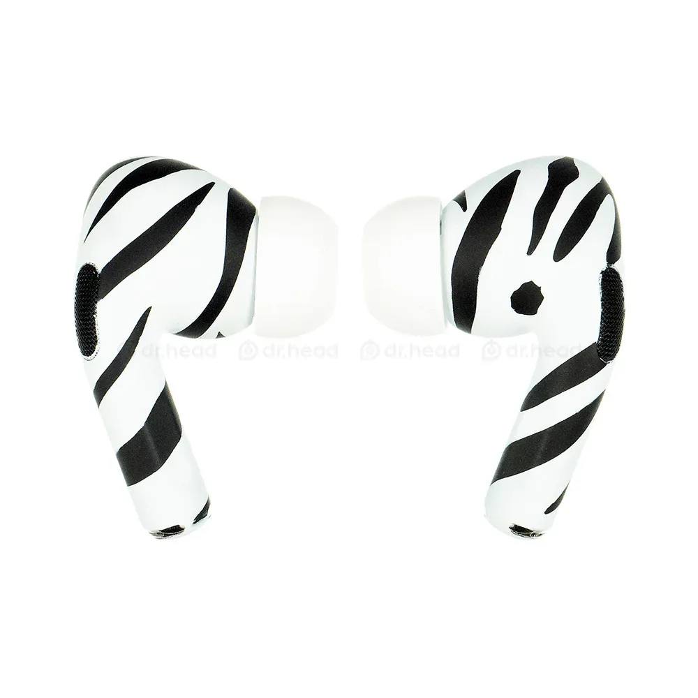 Apple AirPods Pro 2nd gen with MagSafe USB-C (2023) Zebra