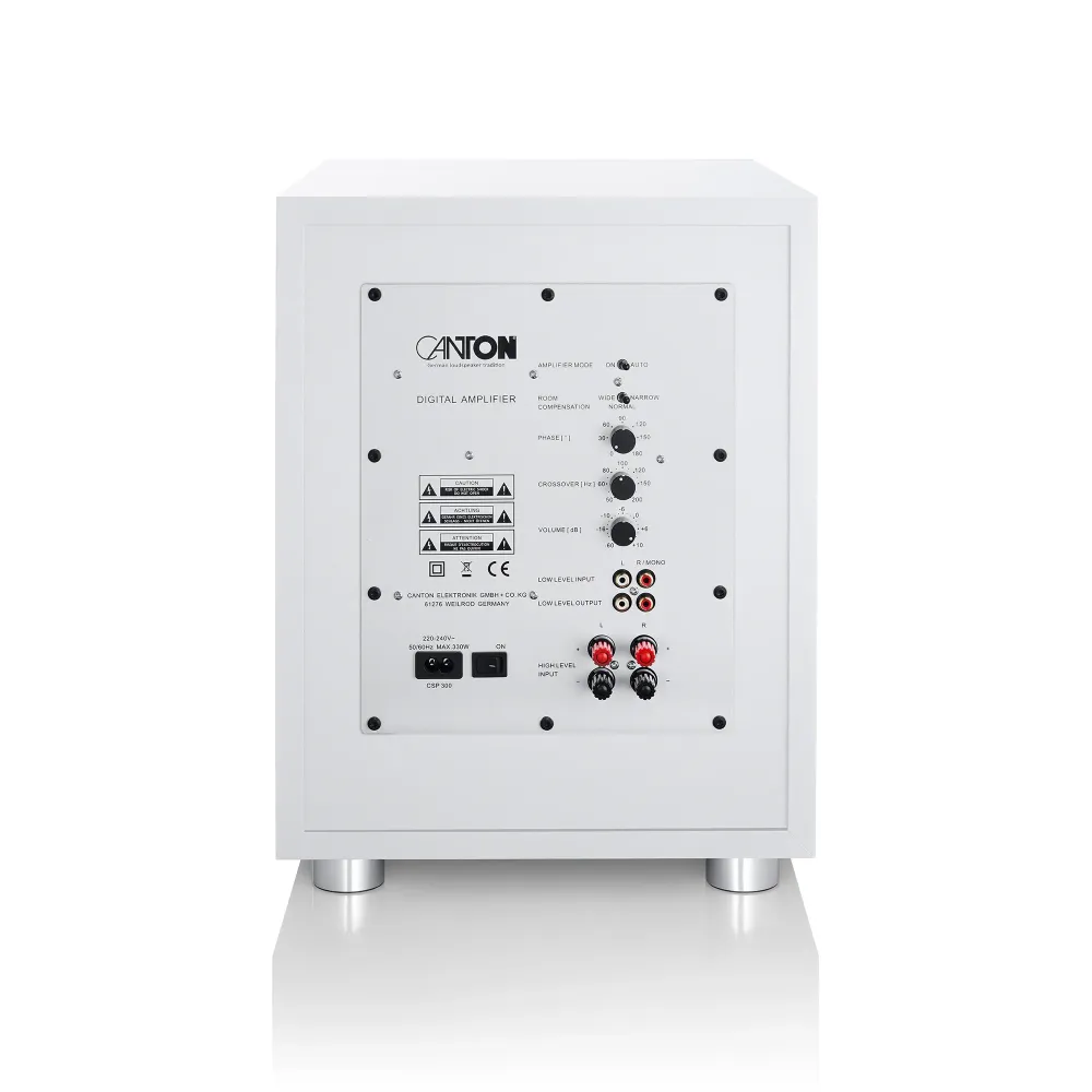 Canton Power Sub 8 White